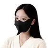 Mascarilla de Espina de Pescado de Felpa para Mujer en Otoño e Invierno, Mascarilla a Prueba de Viento y Frío, Transpirable 5D Estéreo Protección Ocular, Alta Apariencia y Anti-Maquillaje