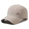 Sombrilla de Sol para Exteriores de Verano Gorra de Secado Rápido para Hombre Gorra de Béisbol Transpirable Perforada de Malla Completa para Viajes Gorra con Visera Estampada