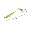 Cepillo Limpiador de Inodoro Infantil Cepillo Pequeño para Inodoro Infantil Engrosado Mango Curvo Cepillo Sanitario Cepillo de Plástico para Baño