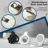 Soporte Giratorio de 360 Grados Magsafe Ventosa de Silicona Soporte de Espejo Adecuado para Nuevo Soporte de Ventosa Doble Cara Multifuncional