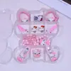 Accesorios para el Cabello de Niños Set de Collar de Kt Cat Princesa Elsa Color Macaron Pulsera para Bebé Niña Regalo de Día Festivo para Niños