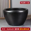 Tanque de Peces Dorados Koi de Cerámica, Estanque de Jardín Extra Grande, Tanque Grande para Nenúfares, Tanque para Lotos, Tanque de Agua Grande de Estilo Antiguo