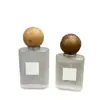 F087F-Nogueira 30ml 50ml Frasco Spray de Vidro Fosco de Alta Qualidade Sub-Frasco de Perfume de Alta Qualidade Frasco Vazio