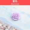 Pintura de Goma Flor Rosa Bloom Accesorios de Resina diy Pasador Accesorios para el Cabello Pendientes Pegamento Crema Accesorios para Funda de Teléfono Móvil