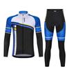 SALETU traje de ciclismo deportivo al aire libre de secado rápido transpirable estampado traje de manga larga de otoño e invierno una generación de hombres
