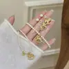 ¡Prepárate para la Riqueza! Pulsera de Perlas de Moneda de Pony Hielo Triturado Dorado de Año Nuevo para Mujer, Accesorio de Lujo Ligero y de Gama Alta