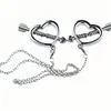 Productos para Adultos Metal Sm Pinzas Eróticas para Pezones Juguetes Sexuales para Hombres y Mujeres Parejas Placa Superior Correctiva Pinzas para Pezones de Resorte