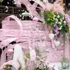 Bambú Tejido para Bodas Balsa de Bambú Hecha a Medida Decoración Productos Tejidos de Bambú Hechos a Mano Tiras de Bambú Rodajas de Bambú Sala de Exposiciones Arreglo Floral de Bambú Diseño de Paisajismo