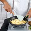 Venta al por mayor de fábrica herramientas de cocina creativas mango de madera utensilios de cocina de silicona juego de 12 piezas de juego de espátula de silicona de 11 piezas
