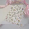 ¡No te pierdas las Pegatinas para Manicura Doradas, Nuevas Pegatinas para Uñas Estilo Chinoiserie, Joyería de Fuegos Artificiales de Perlas Brillantes y Soñadoras!