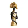 Adorno de Diosa Elegante Dorado Creativo Nórdico de Resina Modelo de Diseñador para Hogar Sala de Estar, Comedor, Cafetería, Bar