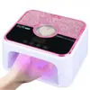 Venda Direta de Fábrica 268W Lâmpada de Unha Recarregável Alta Potência Máquina de Fototerapia UV+LED Fonte de Luz Dupla YC-45A