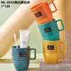 Taza de plástico simple para enjuague bucal al por mayor 2 yuanes tienda departamental taza de plástico para lavar baño del hogar taza de plástico para adulto para cepillarse enjuague bucal