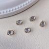 Almohada para Uñas Joyería de Diamantes Famoso de Internet Nuevo Super Brillante Phnom Penh Lujo Ligero Taladro de Uñas Accesorios para Pendientes y Diadema DIY