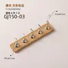 Suporte Minimalista de Madeira Estilo Japonês para Nail Art com Base Magnética Forte de Metal para Unhas de Prática e Argila