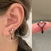 Colección Serie Colgante Clavos de Hueso de Oreja Pendientes de Tornillo de Acero de Titanio Perforación de Oreja para Mujer Pendientes de Clavo Coclear