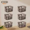 Caja de Almacenamiento Multifuncional para Cebolla, Jengibre y Ajo Estante de Especias de Cocina Montado en la Pared para Almacenamiento de Alimentos