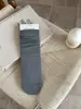 Meias Simples de Outono Estilo Japonês Cor Sólida Estilo Universitário Meias de Cano Médio Versáteis com Birkenstocks Meias Grávidas Soltas Sem Costura