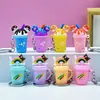 Llavero Colgante Creativo de Taza de Té con Leche y Helado de Dibujos Animados Regalo de Sorteo Infantil Bolsas de Regalo Adornos para Llavero de Coche