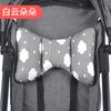Cesta de cochecito de bebé almohada pequeña protección para el cuello algodón a prueba de golpes almohada mariposa para bebé almohada con forma de cabeza anti-desvío para recién nacido
