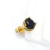 Aretes de Flor Giratoria de Diamante Pequeños Frescos Estilo Japonés y Coreano para Mujer Ins Nicho Gama Alta Versátiles Elegantes Joyería para Orejas de Acero de Titanio