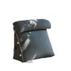 Cojín Triangular de Tatami para Mesita de Noche Almohada de Cama Bolsa Suave Dormitorio Oficina Cojín de Sofá Protección del Cuello Protección de la Cintura Respaldo