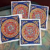 Hotong Xizang Nepal Mandala Puro Pintado à Mão com Pigmento Mineral Cartão de Núcleo 4*5 Core2