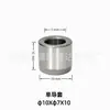 Diámetro de 10 mm Columna Guía de Molde de Silicona Accesorios de Casquillo Guía Manga de Posicionamiento Cilíndrica Cuerpo Recto Posicionamiento de Precisión Molde de Silicona