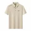 Camiseta de Manga Corta para Hombre para Papá, Casual de Negocios, Secado Rápido, Seda de Hielo, Transpirable, Delgada, Elegante, Versátil, Camiseta para Hombre, Mayoreo