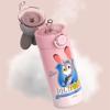 Taza Termo con Tapa Pop-Up de Muñeco Stitch Nueva para Niños de Acero Inoxidable 316 con Popote Estudiante Linda Portátil Tetera de Agua