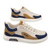 Sapatos Masculinos de Outono 2024 Novos Sapatos Brancos Respiráveis Tendência Masculina Versátil Slip-on Esportivo Casual Tênis Sapatos da Moda
