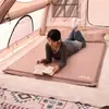 Colchón Inflable Exterior para Acampar Doble Colchoneta para Dormir Colchoneta Portátil para Acampar Colchoneta Inflable Automática Esterilla para Piso de Oficina