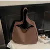 Bolso de Hombro Nuevo, Bolso para Mujer, Bolso Sencillo para Suegra, Bolso Balde Versátil de Gran Capacidad, Bolso Grande de Moda Retro