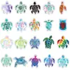 500 Adesivos Graffiti de Tartaruga Girassol Borboleta Planta Decoração Transfronteiriça Adesivos para Mala Caderno Venda por Atacado