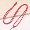 Pingente Simples Corda Lisa DIY Cera de Abelha Jade Marca Pixiu Ruyi Corda de Pendurar Tecida à Mão Colar de Corda Dourada Unissex Atacado