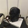 Moda Estampado de Letras Bolso Pequeño para Mujer 2025 Principios de Primavera Nuevo Moda Trendy Retro Trendy Bolso Cruzado de Hombro