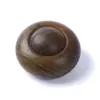 Auténtico grande sándalo verde argentino mango giratorio de una sola pieza placa de cuentas de transferencia de madera maciza jugar regalos creativos