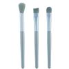 Herramientas de Belleza Xixi Set de 3 Brochas de Maquillaje Brocha para Rubor Brocha para Sombra de Ojos Brocha para Difuminar Herramientas Suaves, a Cuadros y Convenientes