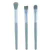Set de Brochas de Maquillaje Xixi de Tres Piezas, Brocha para Rubor, Brocha para Sombra de Ojos, Brocha Difuminadora, Set Completo de Herramientas de Maquillaje Convenientes con Cerdas Suaves