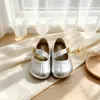 Zapatos de Princesa para Niña 2026 Nuevos Zapatos Infantiles Primavera y Otoño Suela Suave Zapatos de Bebé Mocasines para Niña Estilo Coreano Zapatos de Piel