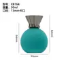 Frasco de Perfume Aveludado 50ml Vidro Transparente Pequeno Frasco Recarregável Atacado Frasco Spray Contínuo Frasco Vazio com Tampa de Perfume Aveludada