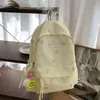Mochila transfronteriza para mujer, estilo japonés ins, nueva de alta apariencia, estilo universitario, mochila de mariposa, bolsa ligera de doble hombro para estudiantes de secundaria y preparatoria