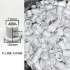 Cabo de alimentação de cerâmica com passagem de fio resistente ao desgaste anel de porcelana isolante anel de porcelana para passagem de fio têxtil conta de porcelana anel de porcelana de polimento fino de alumina