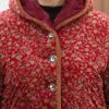 Ropa Acolchada de Algodón para Mujeres de Mediana Edad y Mayores, Ropa para Madres, Ropa de Invierno, Abrigos de Talla Grande para Personas Mayores, Chaquetas Acolchadas de Algodón Espesadas de Terciopelo para Abuelas de Longitud Media