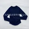 Top de yoga sin costuras de manga larga para mujer, adecuado para fitness al aire libre, color liso, secado rápido, ajustado, camiseta de cuello redondo