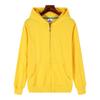 Abrigo de otoño e invierno con cremallera, overol con capucha, fiesta de compañeros, sudadera de felpa, camisa publicitaria con logo bordado