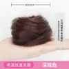 Xuchang bola de peluca cabeza de fibra química banda para el pelo peluca tocado flor cuerda de goma elástica banda para el pelo liso cuerda para el pelo real humano falso
