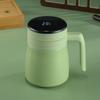 Novo 304 aço inoxidável inteligente temperatura display thermos xícara de chá separação chá xícara de chá com alça xícara
