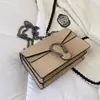 Bolsa Dionysus de alta qualidade transfronteiriça, bolsa feminina elegante e versátil, bolsa de ombro e transversal com corrente e estampa de crocodilo para mulheres, atacado