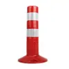 [Suministro Directo de Fábrica] Película reflectante de alto brillo resistente a la presión hecha de material PU de alta calidad para la separación de carriles está equipada con una columna de advertencia elástica